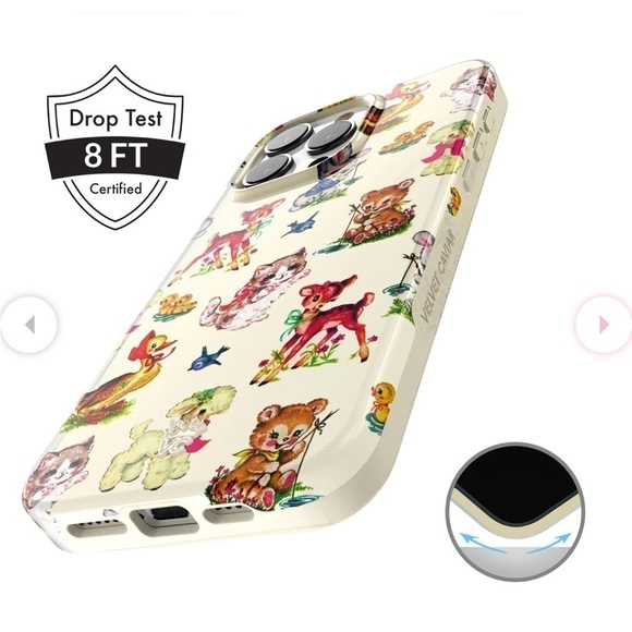 Velvet Caviar Limited Edition Baby Animals iPhone Case Iphone 15 pro max New - Picture 2 of 8